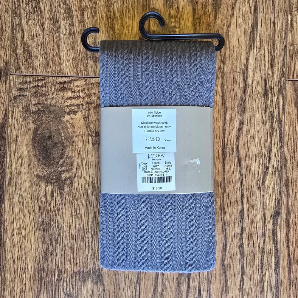 3/$12 J Crew Factory Women's Tights NWT - Size M/L - Picture 3 of 7